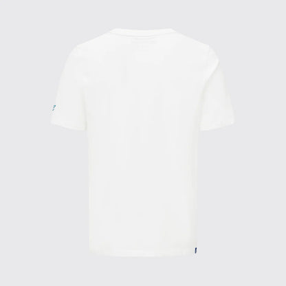 Formula E Kids Logo Gardient T-shirt White E Blue 2025-Fanwear