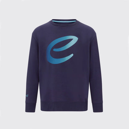 Formula E Men's Gardient Logo Crew Sweat Navy 2025- Fanwear