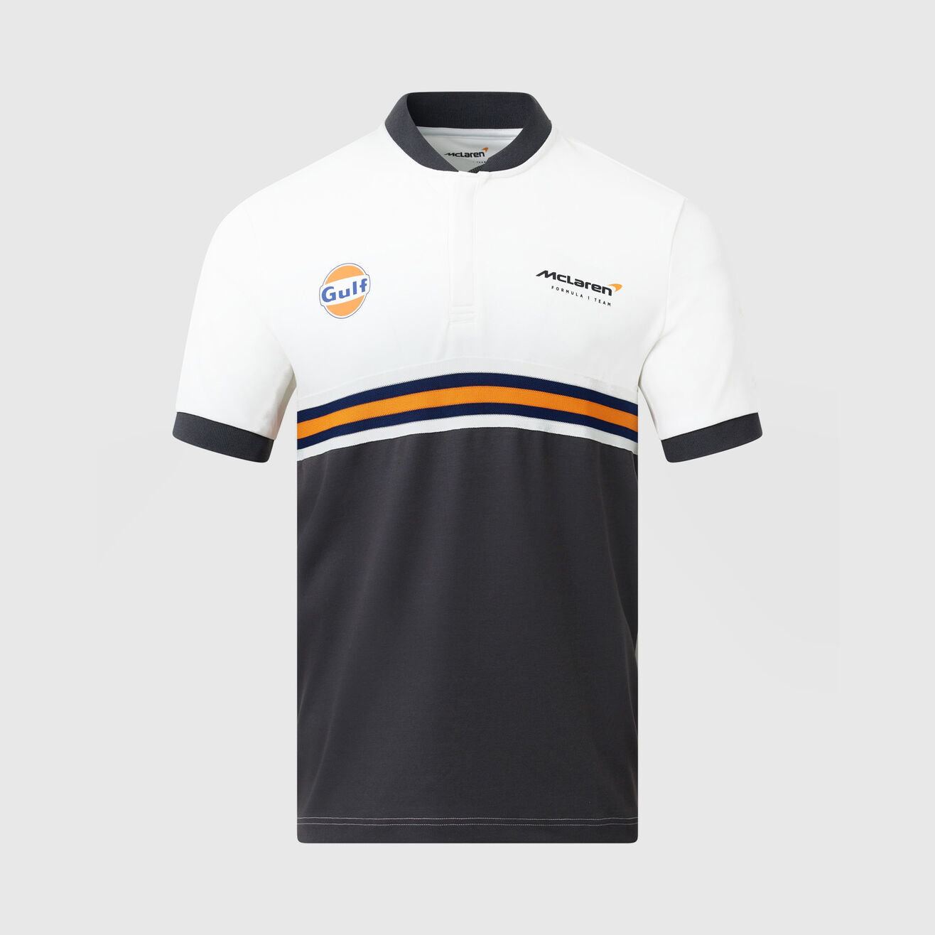 Mclaren Men's Gulf Polo White Phantom 2022-Fanwear
