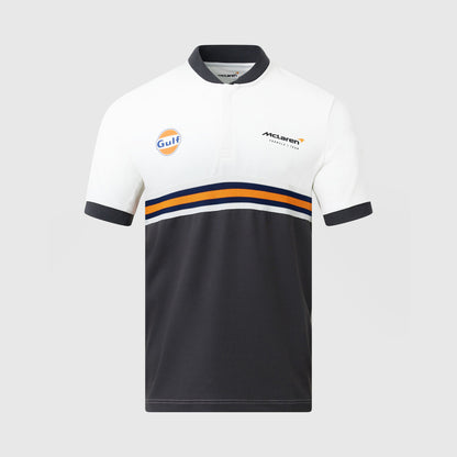 Mclaren Men's Gulf Polo White Phantom 2022-Fanwear