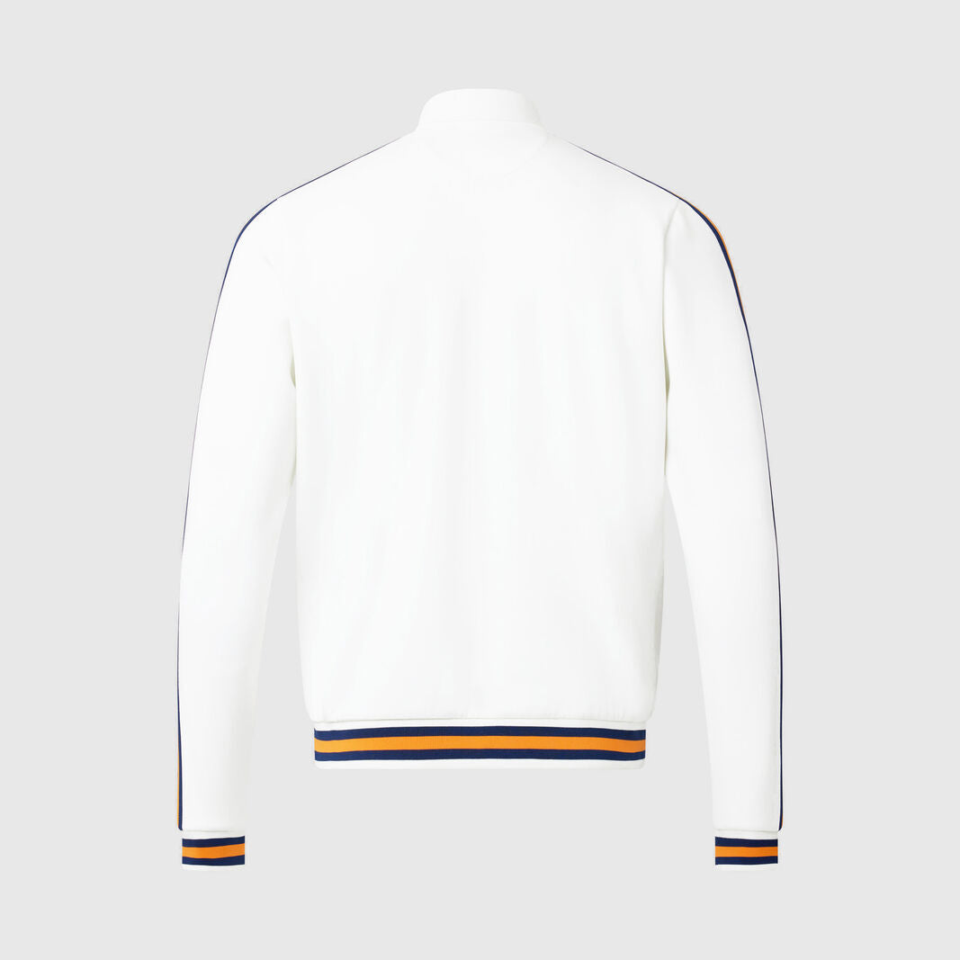 Mclaren Men's Gulf Track Jacket White 2022-Fanwear