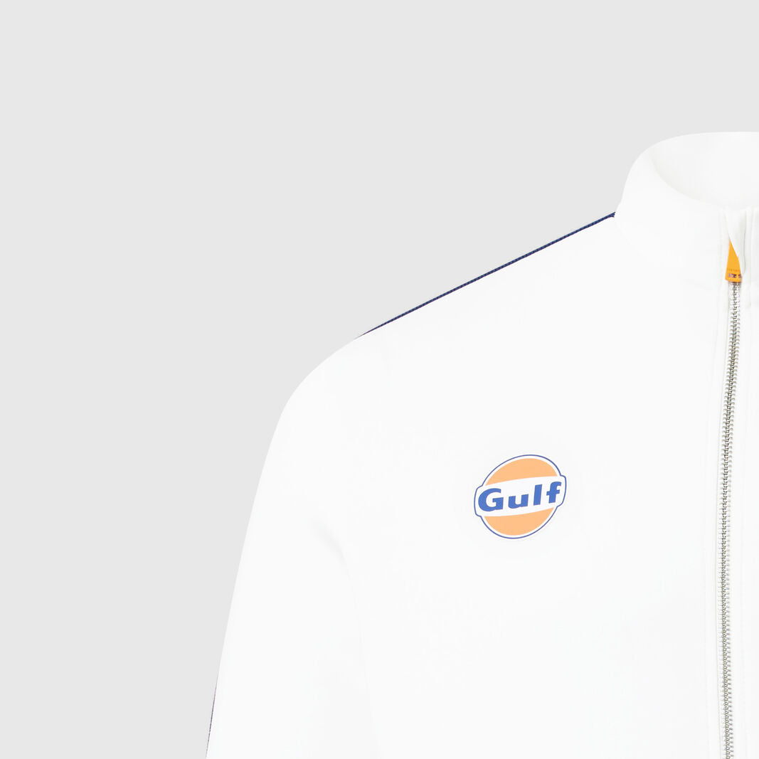 Mclaren Men's Gulf Track Jacket White 2022-Fanwear
