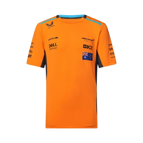 Mclaren Kids Set Up T-Shirt Oscar Piastri Autumn Glory 2023-RP Teamwear