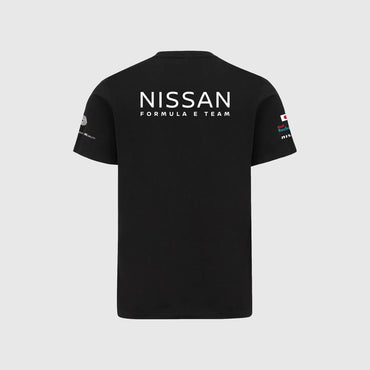 Nissan Formula E Men's T-shirt Black 2025-RP Teamwear