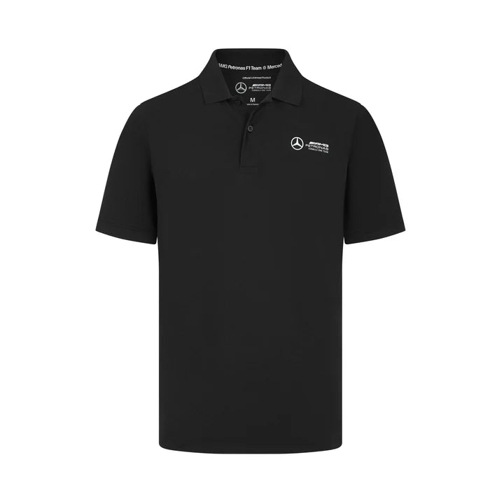 Mercedes-AMG Petronas Formula 1 Team Men's Polo Black 2024-Fanwear