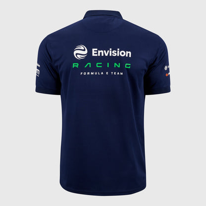 Envision Racing Formula E Men's Polo Navy 2025-RP Teamwear
