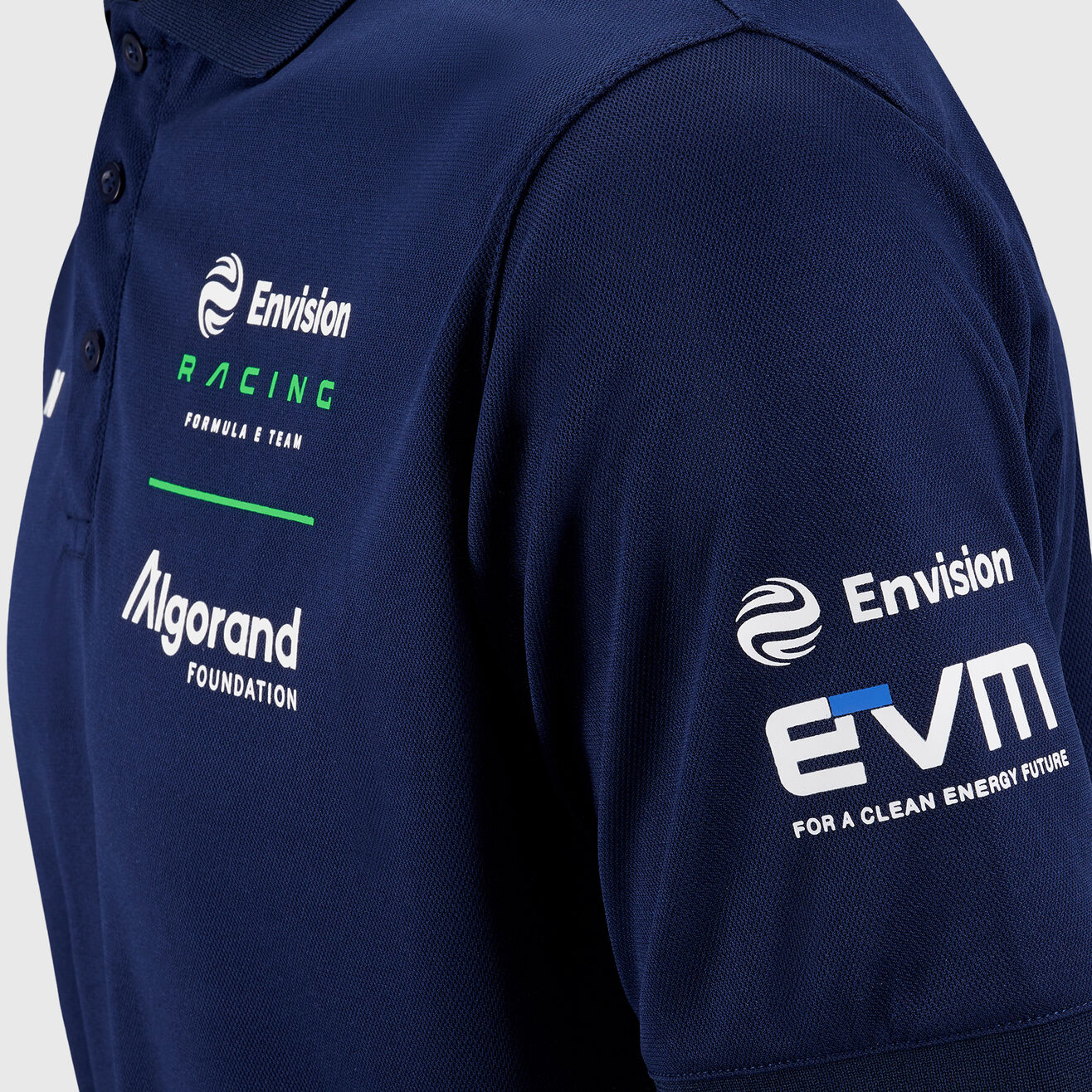 Envision Racing Formula E Men's Polo Navy 2025-RP Teamwear
