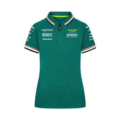 Aston Martin F1 Women's Team Polo Green 2026 - RP Teamwear