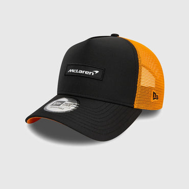 Mclaren Patch Front Trucker Black TNO Cap 2024