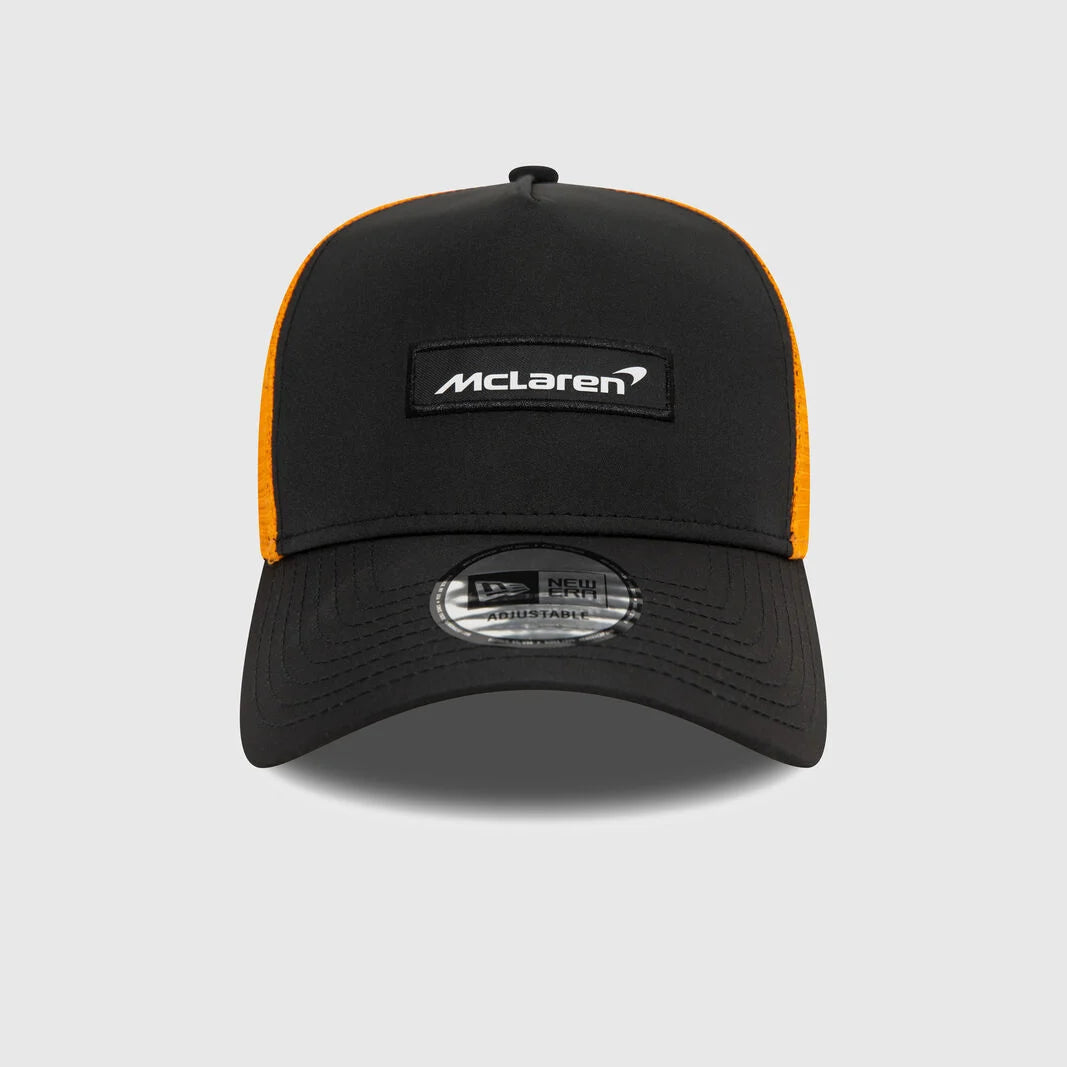 Mclaren Patch Front Trucker Black TNO Cap 2024