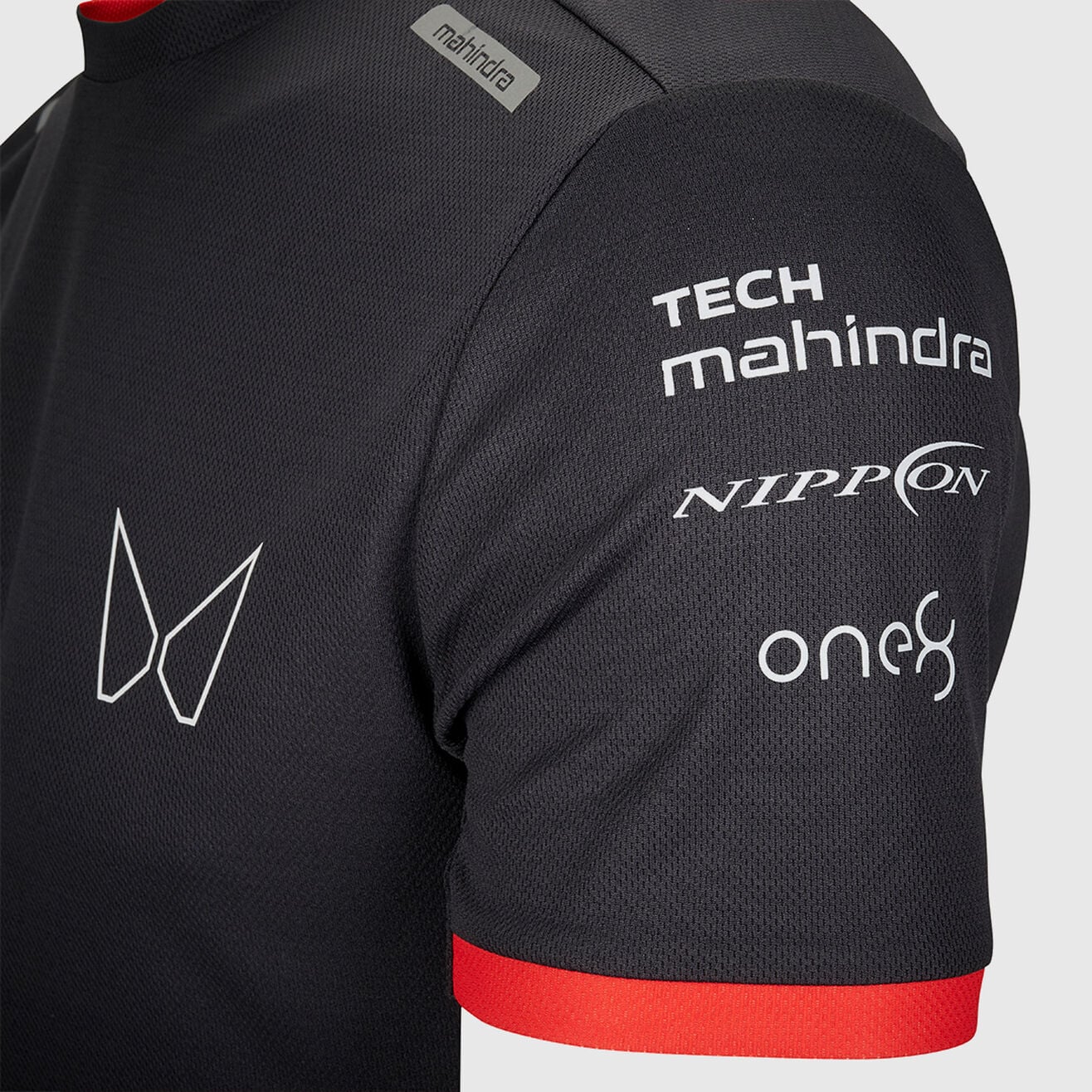 Mahindra Formula E Men's T-Shirt Grey 2025-RP Teamwear