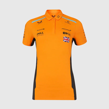 McLaren Women's Lando Norris Polo Shirt Autumn Glory 2024 - RP Teamwear