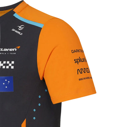Mclaren Men's Set Up T-Shirt Oscar Piastri Phantom 2024-RP Teamwear