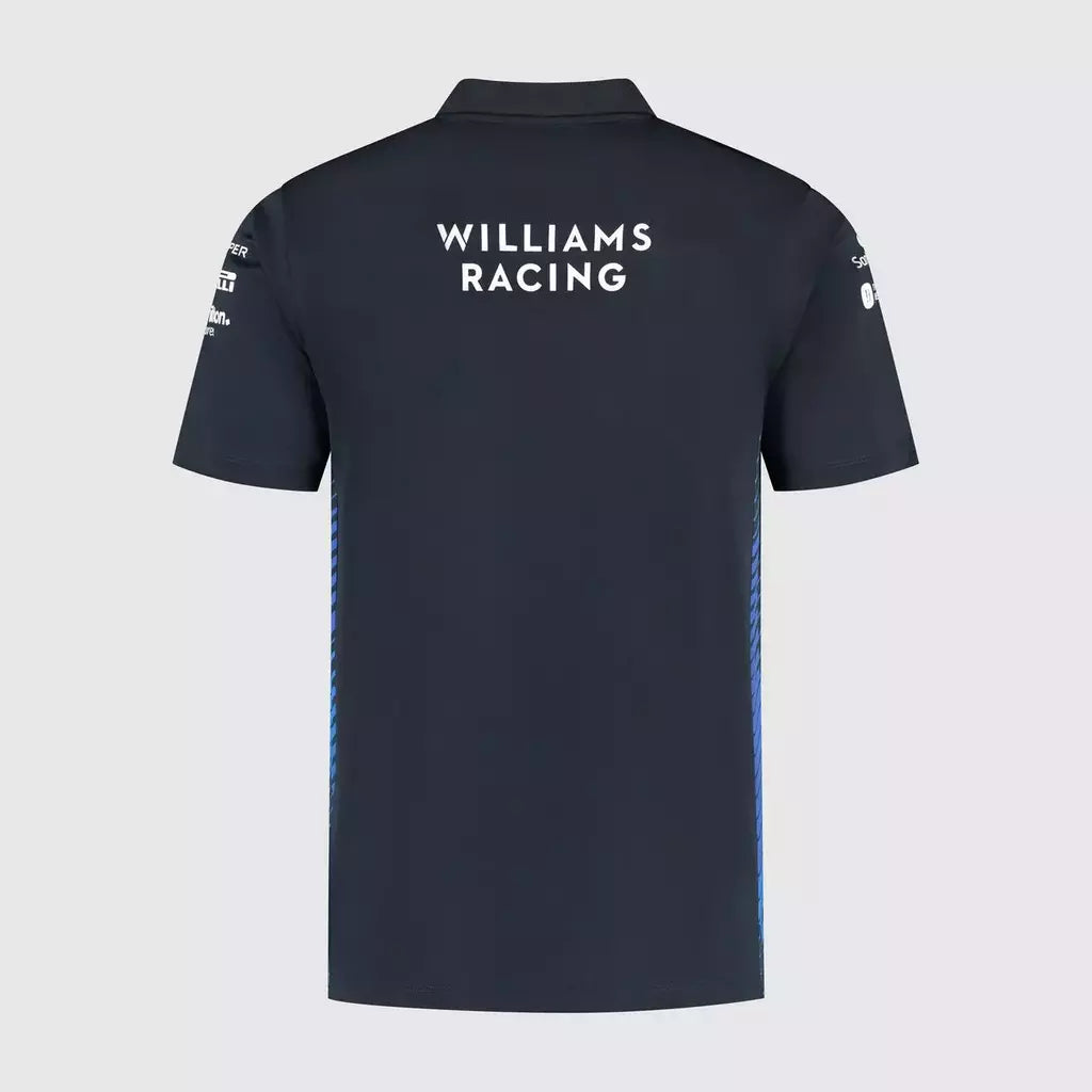 Williams Men's Team Polo Navy 2025-RP Teamwear