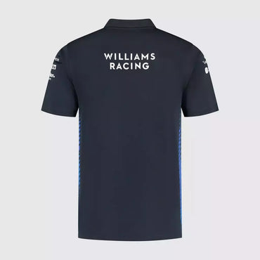 Williams Men's Team Polo Navy 2025-RP Teamwear