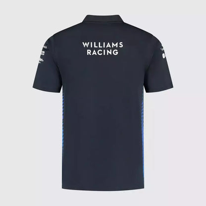 Williams Men's Team Polo Navy 2025-RP Teamwear