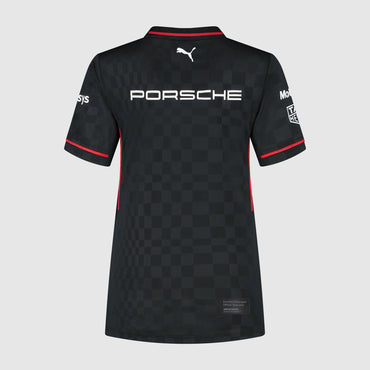 Porsche Women's Team T-Shirt Black 2025-RP Teamwear