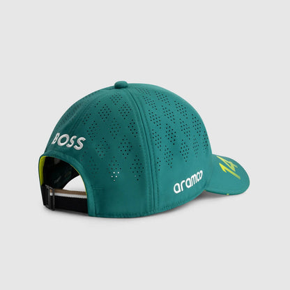 Aston Martin F1 Fernando Alonso Team Green Cap 2025-RP Teamwear