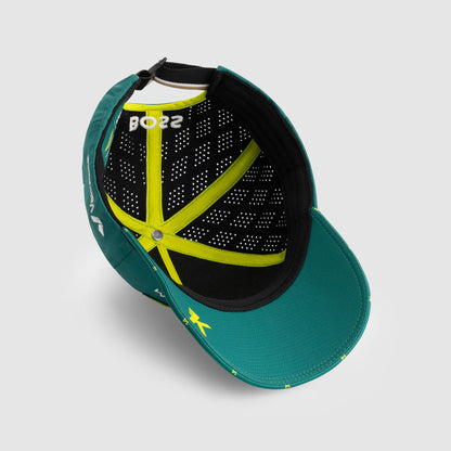 Aston Martin F1 Fernando Alonso Team Green Cap 2025-RP Teamwear