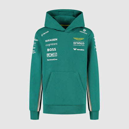 Aston Martin F1 Kids Hoodie Green 2026 - RP Teamwear
