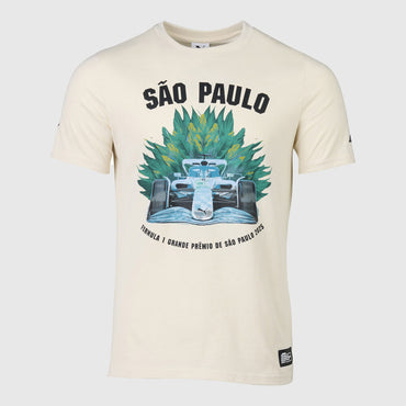 F1 Special Edition Brazil T-Shirt Beige 2025-Fanwear