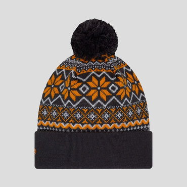 Mclaren Xmas Cuff Bobble Beanie Antpap 2024-Fanwear
