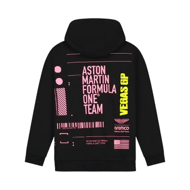 Aston Martin F1 Special Edition Vegas Gp Hoodie Black 2025-Fanwear
