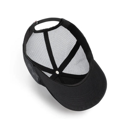 F1 Legacy Trucker Cap Black 2025-Fanwear