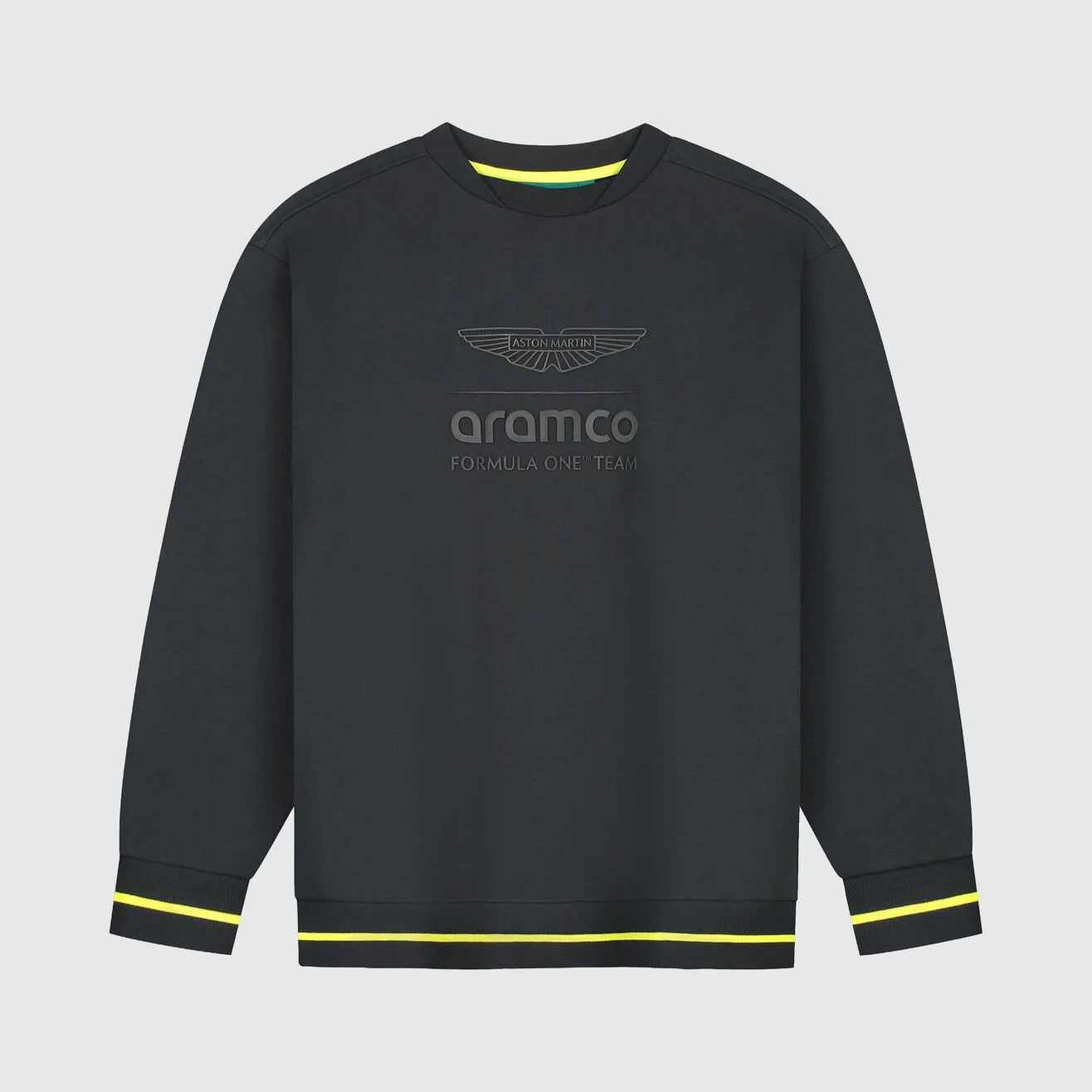 Aston Martin F1 Men's Logo Stealth Crew Sweat 2026 - Fanwear