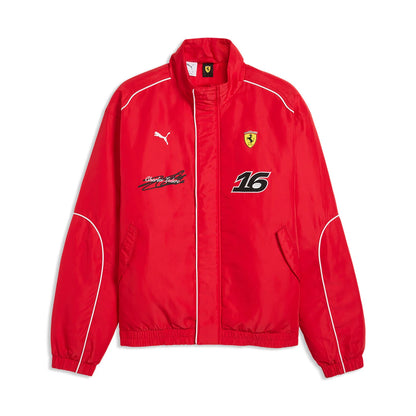 Scuderia Ferrari Driver Racing Charles Leclerc Jacket Red 2026 - Fanwear