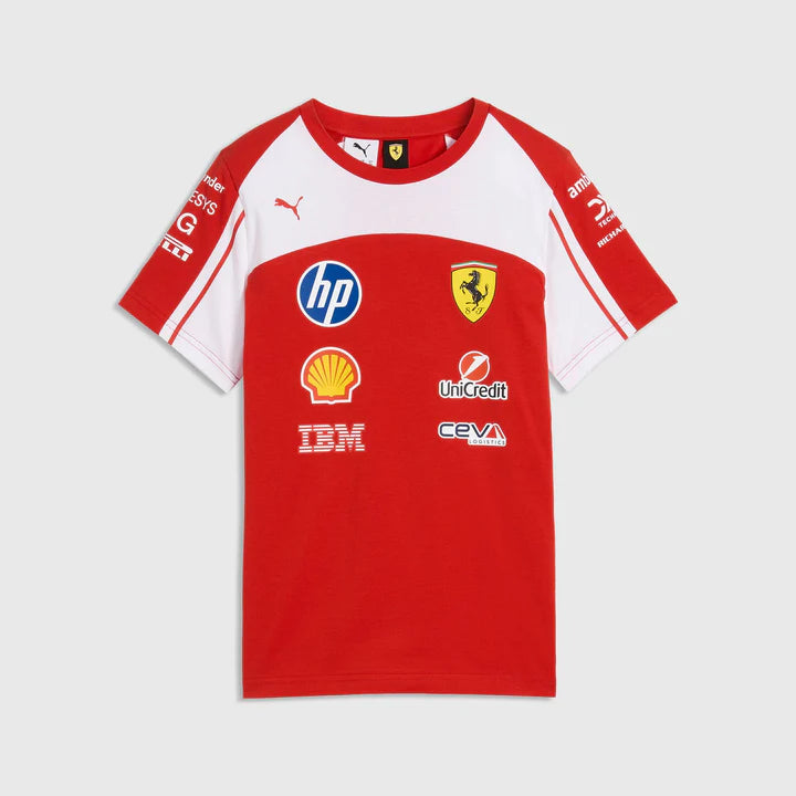 Scuderia Ferrari Kids T-Shirt Red 2026 - RP Teamwear