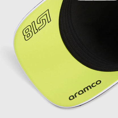 Aston Martin F1 Lance Stroll Baseball Cap Black 2026 - RP Teamwear