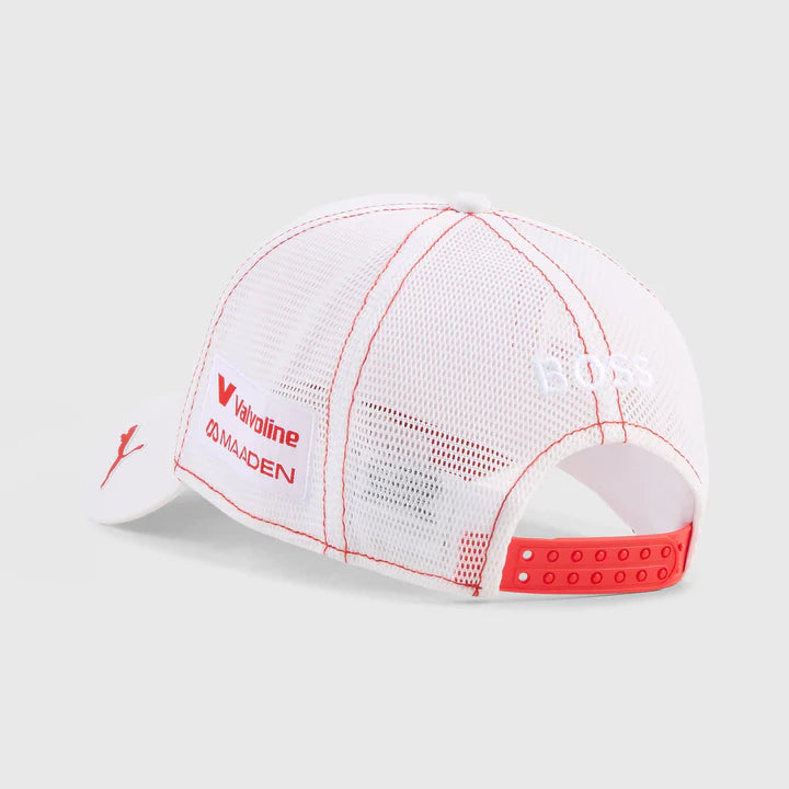 Aston Martin F1 Special Edition Lance Stroll Trucker Cap White 2026