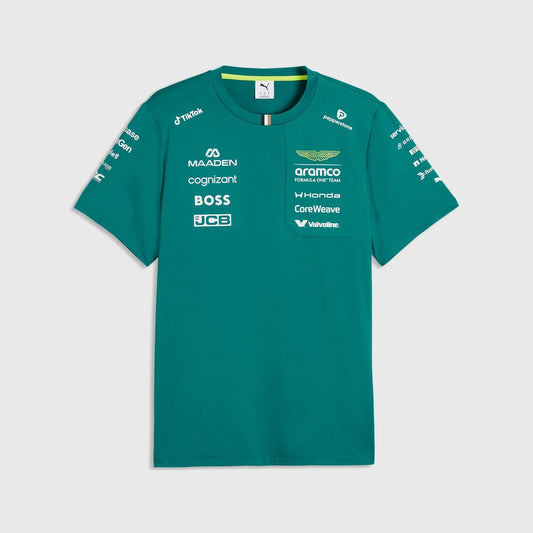 Aston Martin F1 Kids Team T-Shirt Green 2026 - RP Teamwear