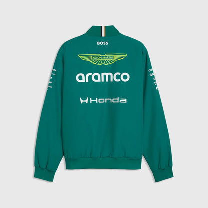 Aston Martin F1 Men's Bomber Jacket Green 2026 - RP Teamwear