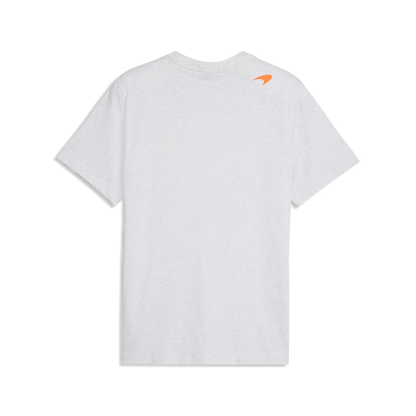 Mclaren Men's Small Logo T-shirt White Glow Heather 2026 - Fanwear