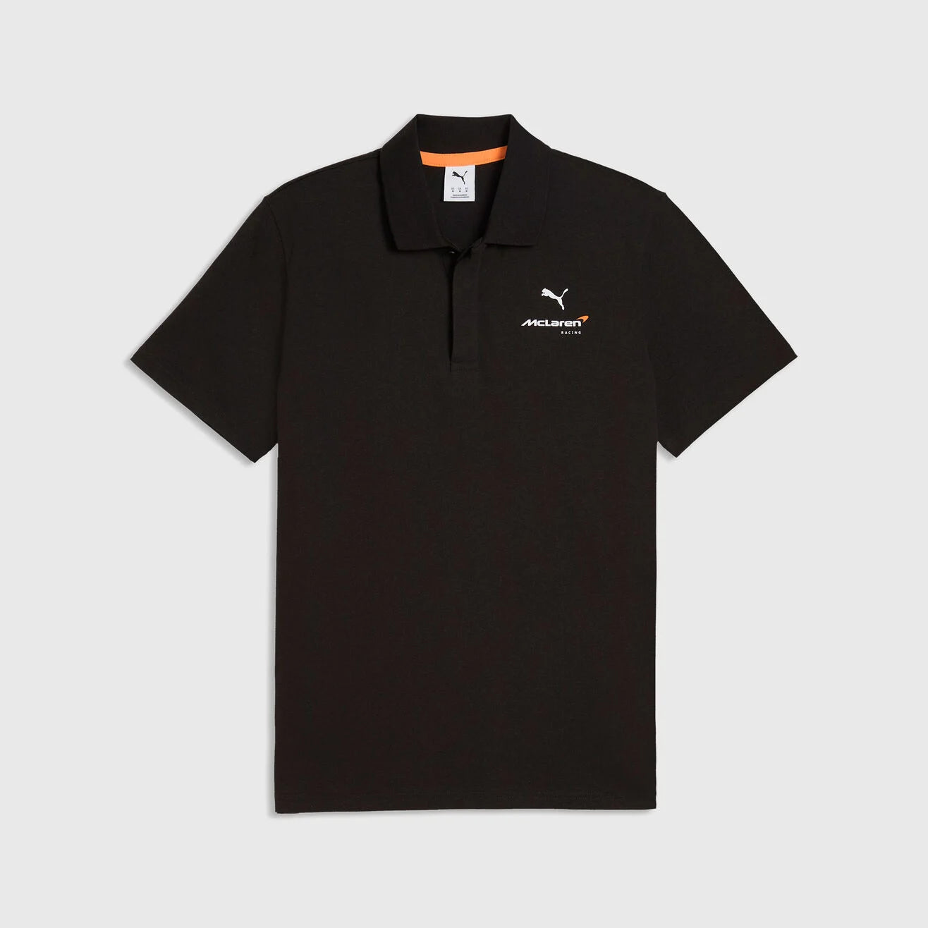 Mclaren Men's Small Logo Polo Black Glow Heather 2026 - Fanwear