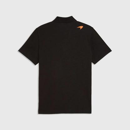 Mclaren Men's Small Logo Polo Black Glow Heather 2026 - Fanwear