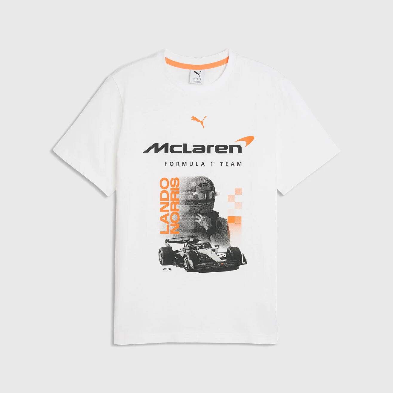 Mclaren Men's Oscar Piastri T-Shirt White 2026 - Fanwear