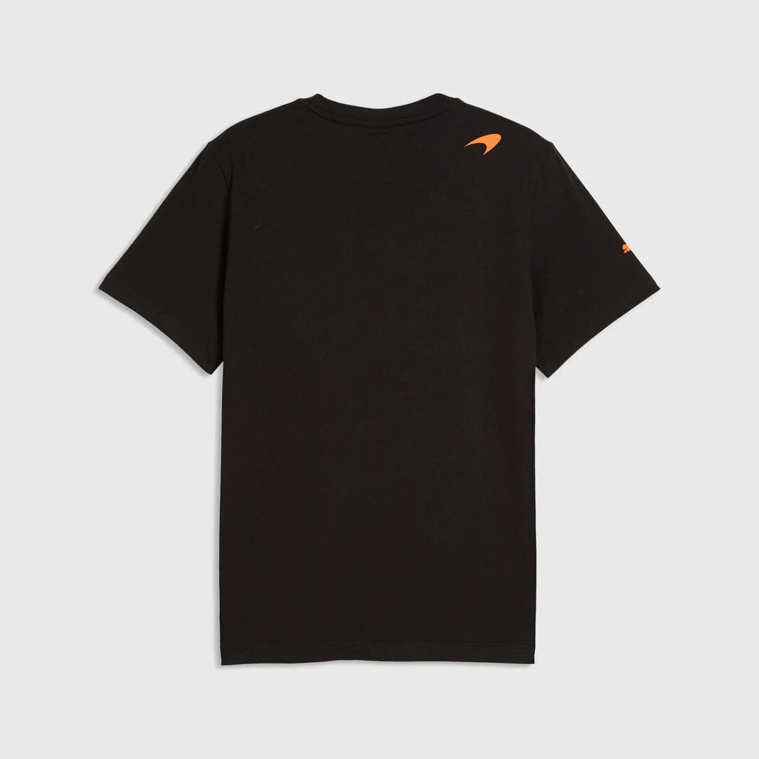 Mclaren Men's Oscar Piastri T-Shirt Black 2026 - Fanwear