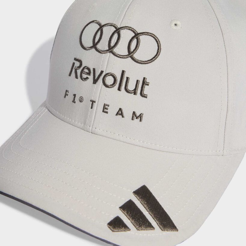 Audi F1 Team Team Baseball Cap Chalk Pearl 2026 - RP Teamwear