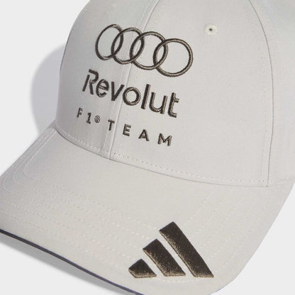 Audi F1 Team Team Baseball Cap Chalk Pearl 2026 - RP Teamwear
