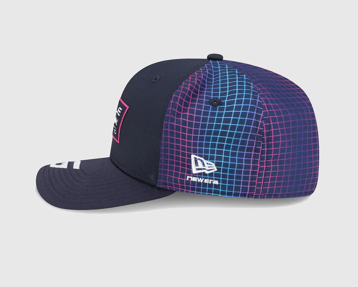 Red Bull Racing Special Edition Isack Hadjar Miami 9Seventy Cap Striped Navy 2026 - RP Teamwear