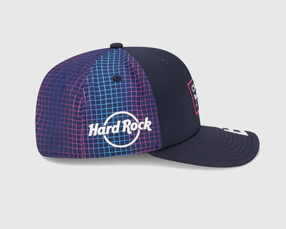 Red Bull Racing Special Edition Isack Hadjar Miami 9Seventy Cap Striped Navy 2026 - RP Teamwear