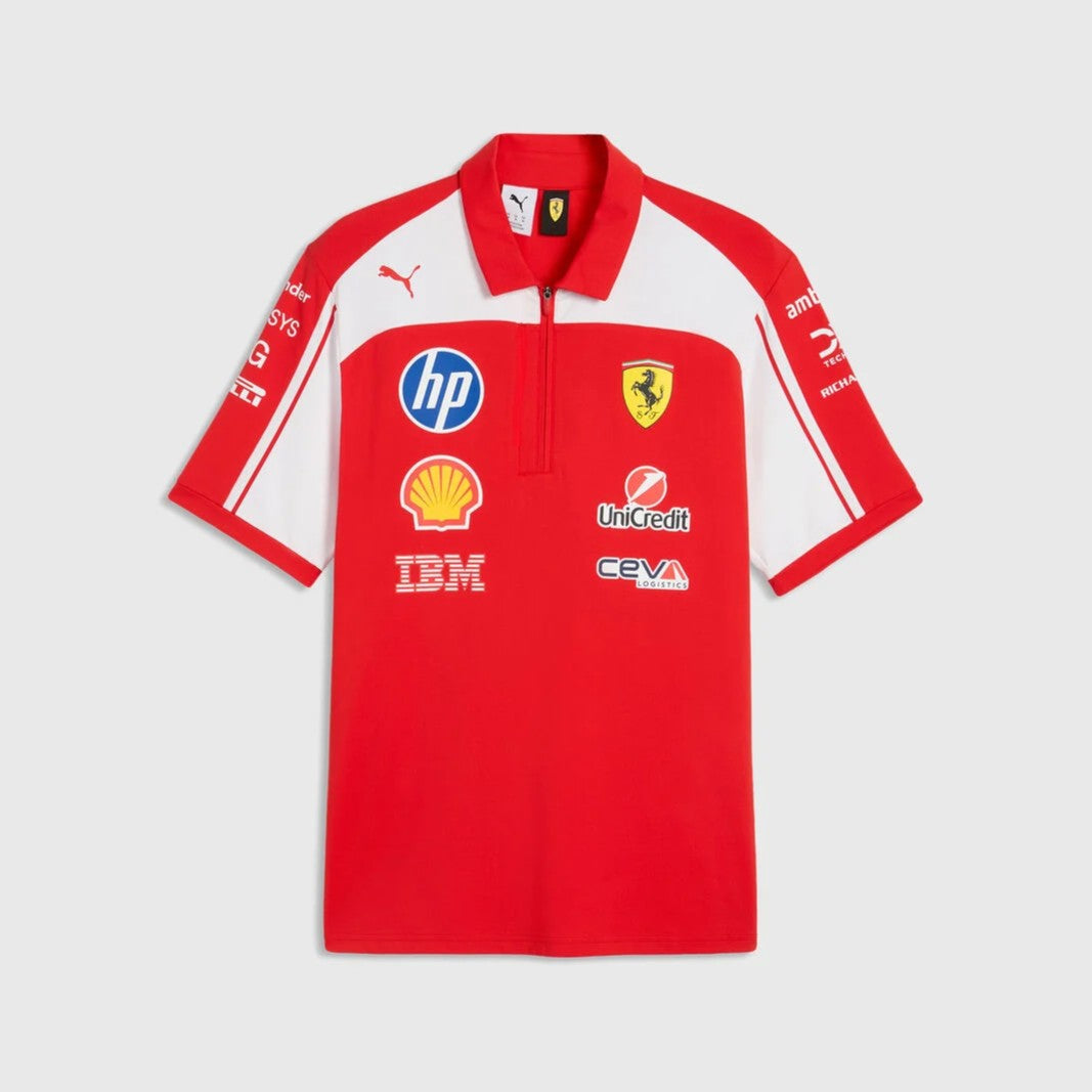 Scuderia Ferrari Team Polo Red 2026 - RP Teamwear