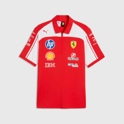 Scuderia Ferrari Team Polo Red 2026 - RP Teamwear