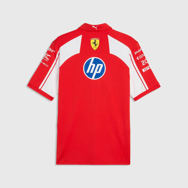 Scuderia Ferrari Men's Authentic Polo Red 2026 - RP Teamwear