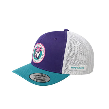 Williams Special Edition Miami Trucker Purple Cap 2023-Fanwear