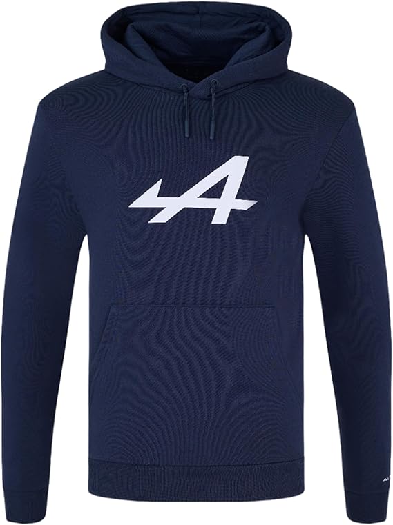 Alpine Menscore Essentials Hoodie Black Iris 2025-Fanwear