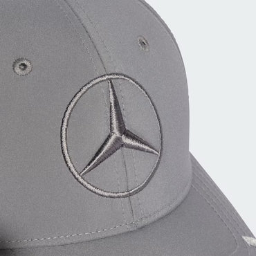 Mercedes Men's Silver Driver Cap Grey 2025 OSFM-Fanwear